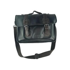 Ted Baker Machu Crossgrain Satchel Bags Black Messanger Travel Work Bag Purse